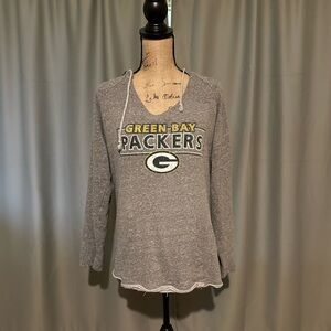 NFL Green Bay Packers Gray Hoodie